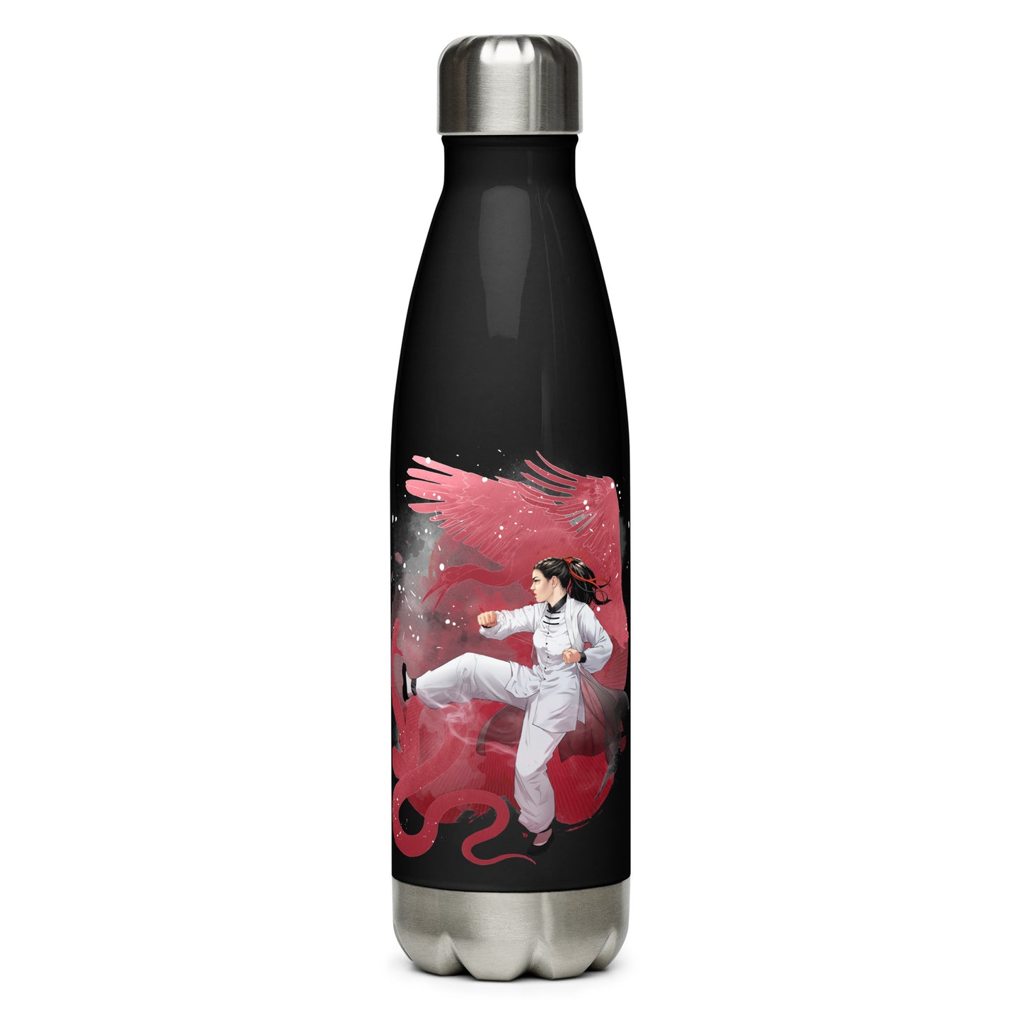 Stainless steel water bottle