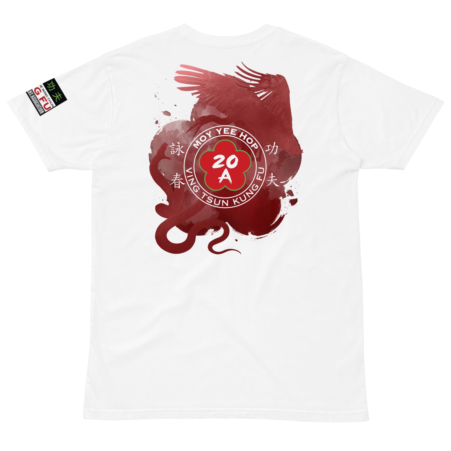 Unisex premium t-shirt SSA PSL front logo/back artwork