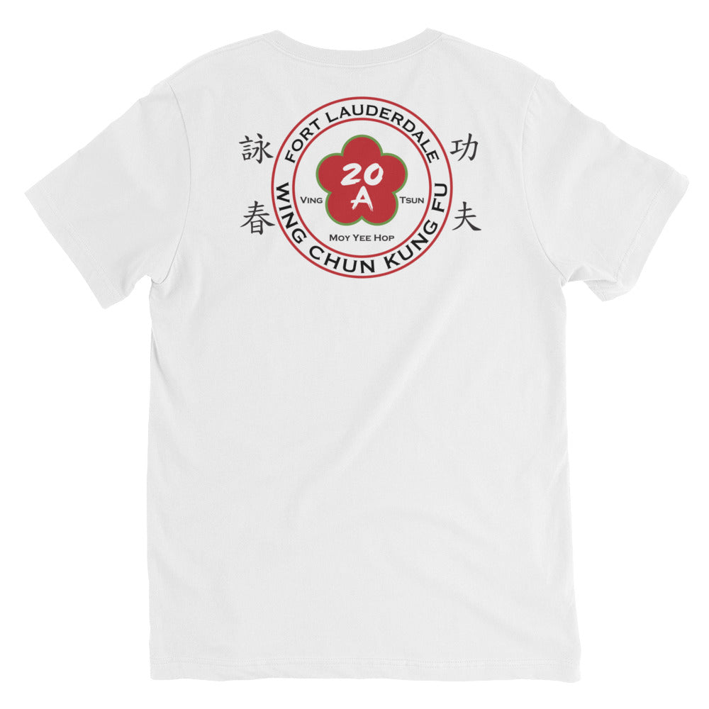 Unisex Short Sleeve V-Neck T-Shirt Fort Lauderdale