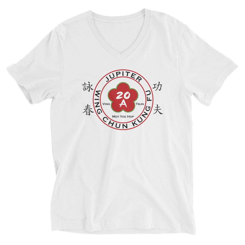 Unisex Short Sleeve V-Neck T-Shirt Jupiter 2024